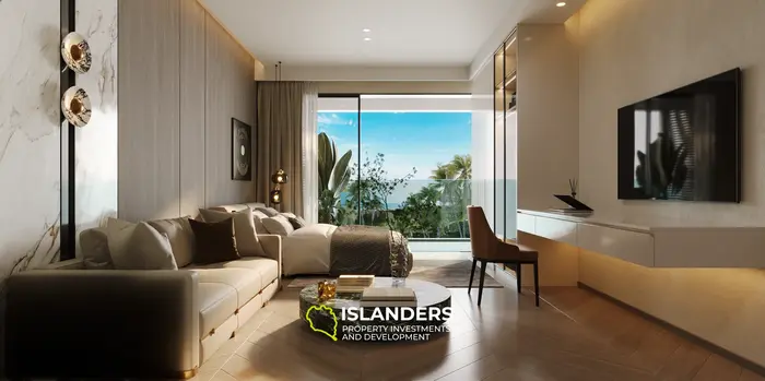 VENTE FLASH - SEULEMENT 4.999.000 Condo 43m² avec vue imprenable sur la plage de Bang Tao, Phuket