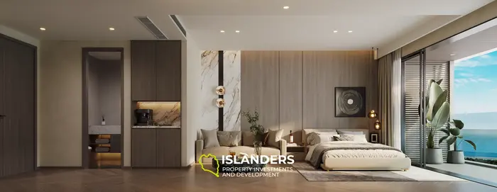 VENTE FLASH - SEULEMENT 4.999.000 Condo 43m² avec vue imprenable sur la plage de Bang Tao, Phuket