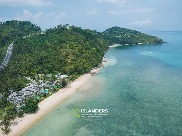 3-bdrm beach villa with pool and koi pond (Maenam)