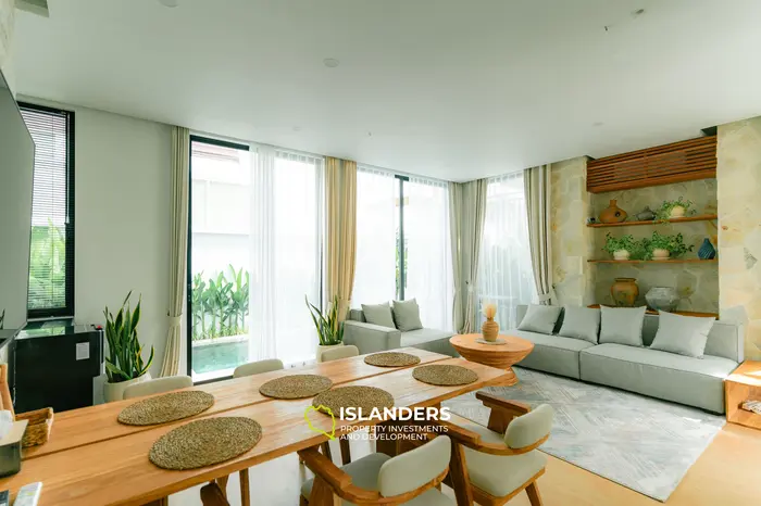 Вилла с крышей и видом на океан в Пекату