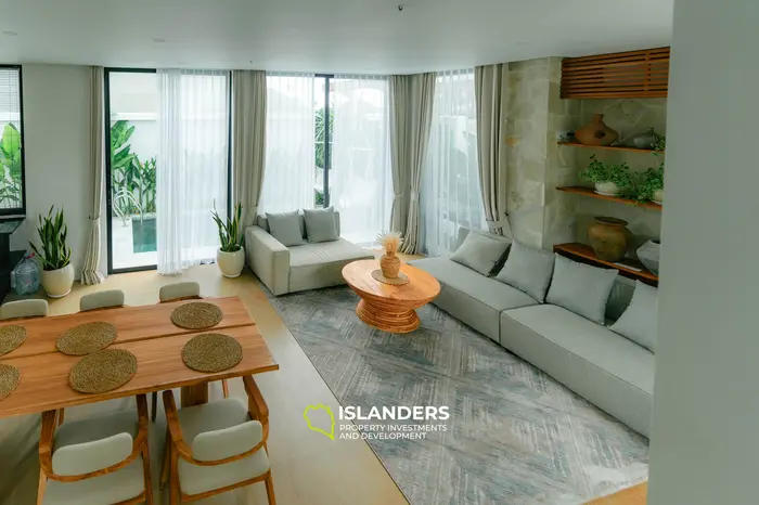 Вилла с крышей и видом на океан в Пекату