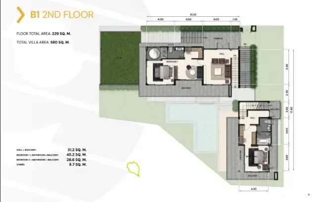 プーケットの息をのむような海の景色を望む豪華な5ベッドルームヴィラ（未完成）