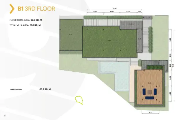 プーケットの息をのむような海の景色を望む豪華な5ベッドルームヴィラ（未完成）