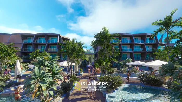 ラワイビーチ、プーケットのラグジュアリースタジオアパートメント