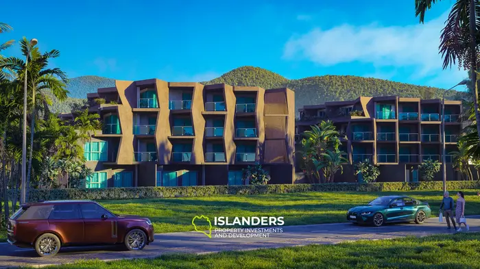 ラワイビーチ、プーケットのラグジュアリースタジオアパートメント