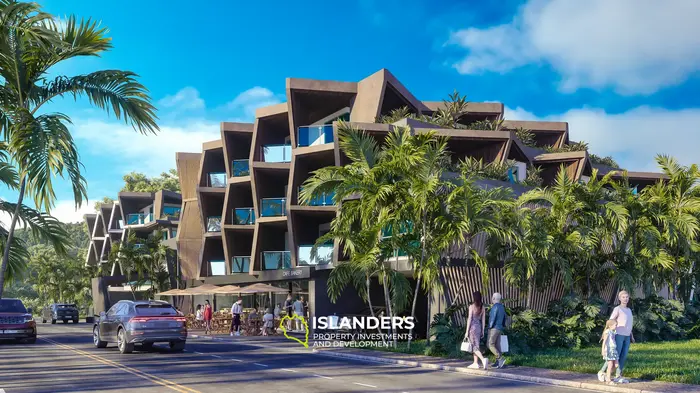 ラワイビーチ、プーケットのプールビュー付き豪華2ベッドルームコンドミニアム