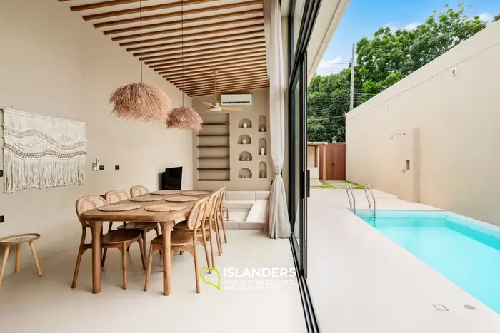 Bright 2-bdrm pool villa in an attractive residential area (Bophut)