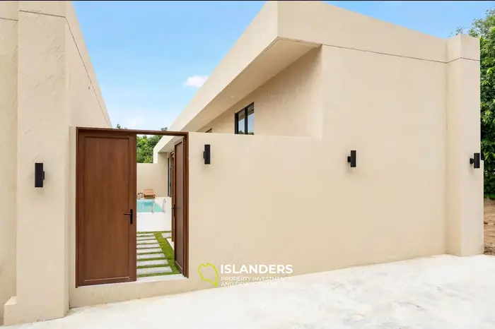 Bright 2-bdrm pool villa in an attractive residential area (Bophut)