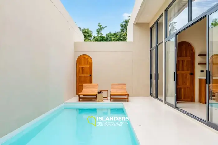 Bright 2-bdrm pool villa in an attractive residential area (Bophut)