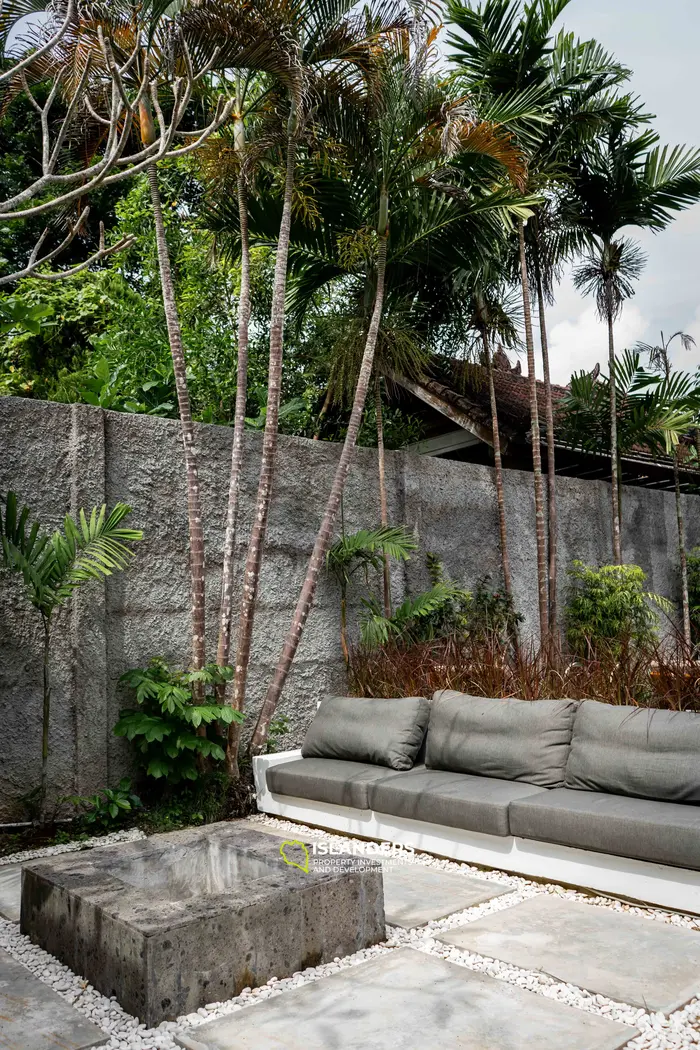 ウンガサンの美しい庭があるトロピカルヴィラ