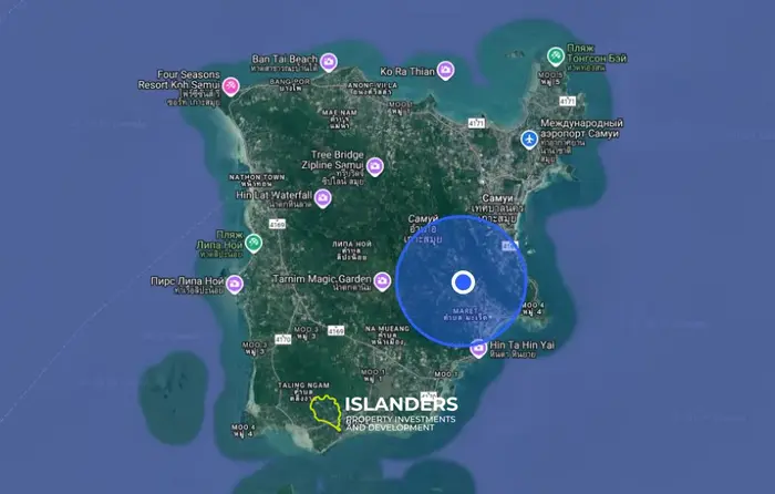 Villa de 3 habitaciones con piscina en una zona muy solicitada (Lamai)