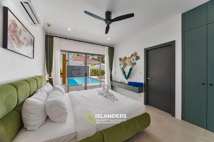 Villa de 3 habitaciones con piscina en una zona muy solicitada (Lamai)