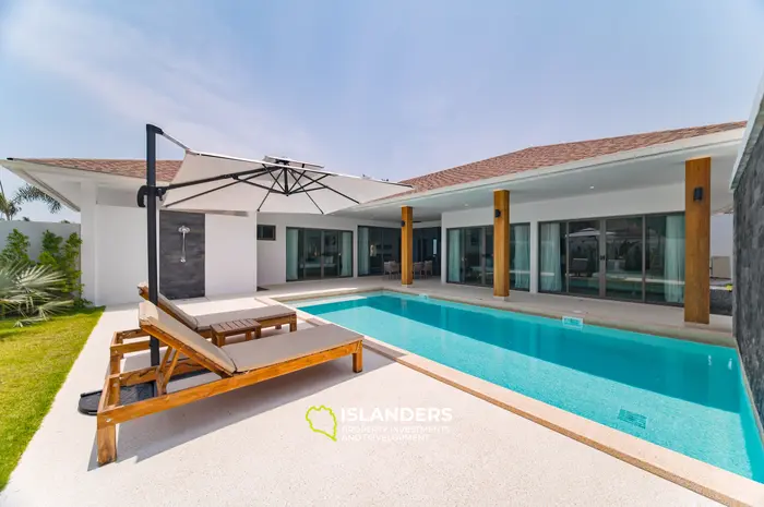 Villa de 3 habitaciones con piscina en una zona muy solicitada (Lamai)