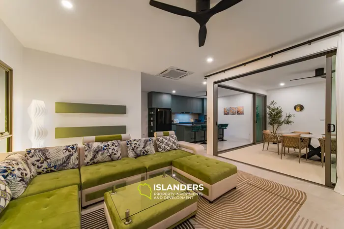 Villa de 3 habitaciones con piscina en una zona muy solicitada (Lamai)