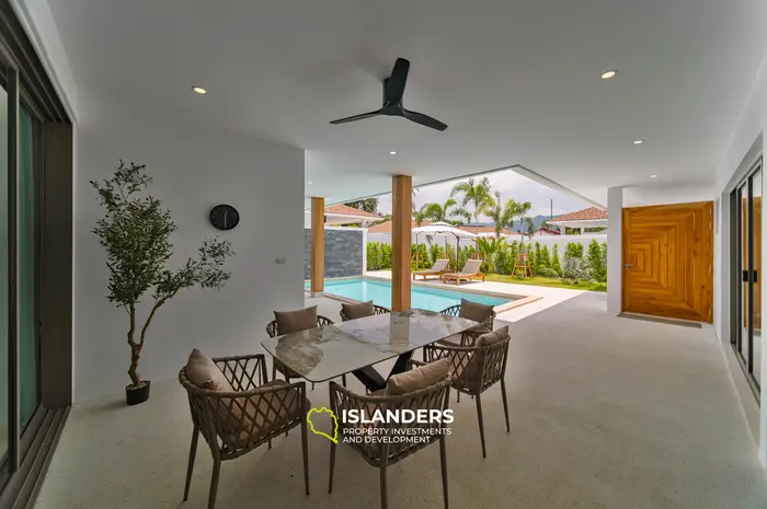 Villa de 3 habitaciones con piscina en una zona muy solicitada (Lamai)