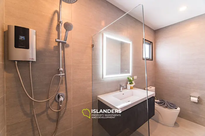 Villa de 3 habitaciones con piscina en una zona muy solicitada (Lamai)