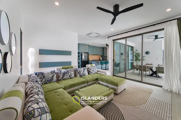 Villa de 3 habitaciones con piscina en una zona muy solicitada (Lamai)