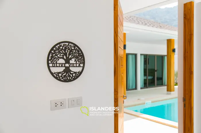 Villa de 3 habitaciones con piscina en una zona muy solicitada (Lamai)