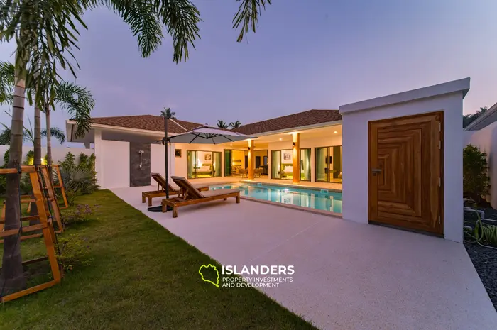 Villa de 3 habitaciones con piscina en una zona muy solicitada (Lamai)