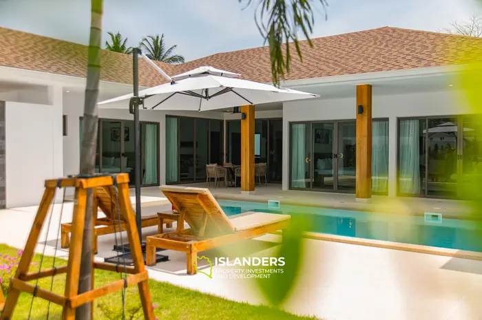 Villa de 3 habitaciones con piscina en una zona muy solicitada (Lamai)