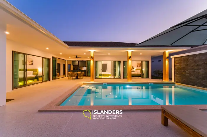 Villa de 3 habitaciones con piscina en una zona muy solicitada (Lamai)