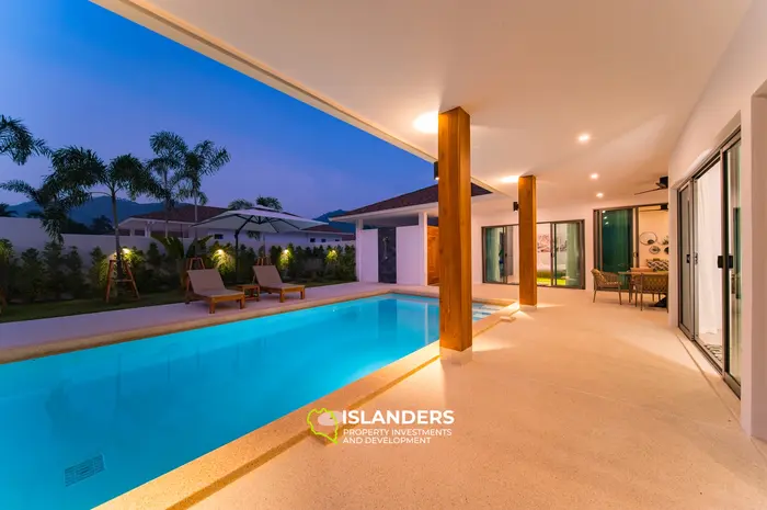 Villa de 3 habitaciones con piscina en una zona muy solicitada (Lamai)