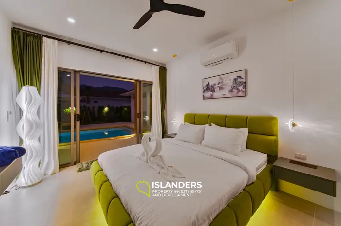 Villa de 3 habitaciones con piscina en una zona muy solicitada (Lamai)