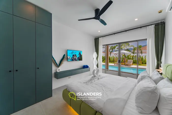 Villa de 3 habitaciones con piscina en una zona muy solicitada (Lamai)