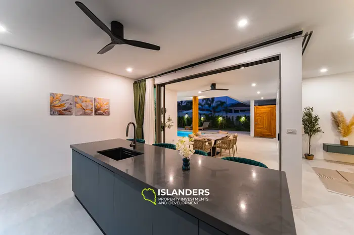 Villa de 3 habitaciones con piscina en una zona muy solicitada (Lamai)