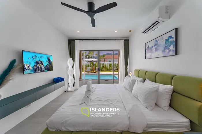 Villa de 3 habitaciones con piscina en una zona muy solicitada (Lamai)