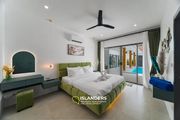 Villa de 3 habitaciones con piscina en una zona muy solicitada (Lamai)