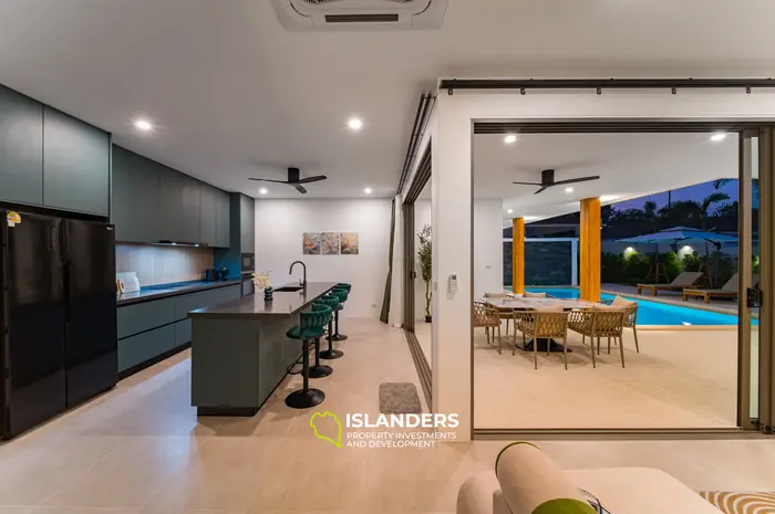 Villa de 3 habitaciones con piscina en una zona muy solicitada (Lamai)