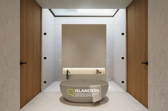 Villa de 3 habitaciones y 2 pisos con piscina y vistas al mar desde todas las áreas de estar (Bophut)