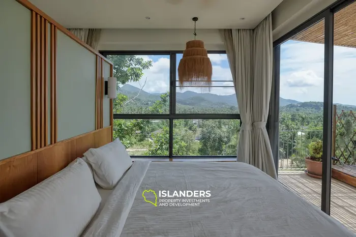 Colección de dos villas premium con vista al mar y a las montañas