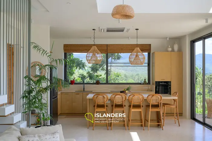 Colección de dos villas premium con vista al mar y a las montañas