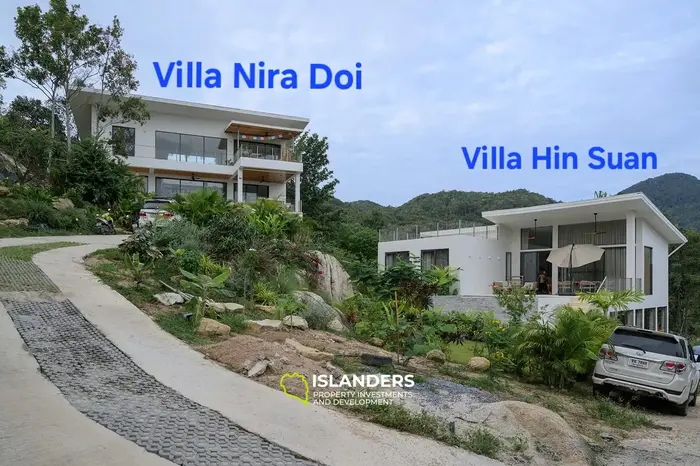 Colección de dos villas premium con vista al mar y a las montañas