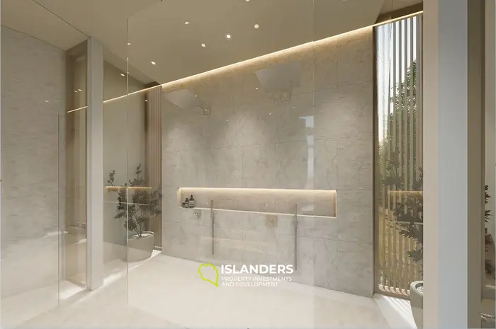 Villa de 4 habitaciones y tres pisos con piscina y vistas al mar y a la montaña (Bophut)