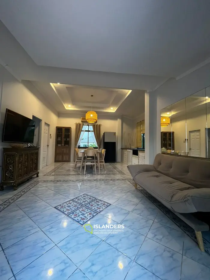 Villa de piscine confortable de 2 chambres dans une région pittoresque de l'île (Cheong Mon)