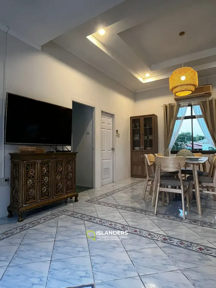 Villa de piscine confortable de 2 chambres dans une région pittoresque de l'île (Cheong Mon)