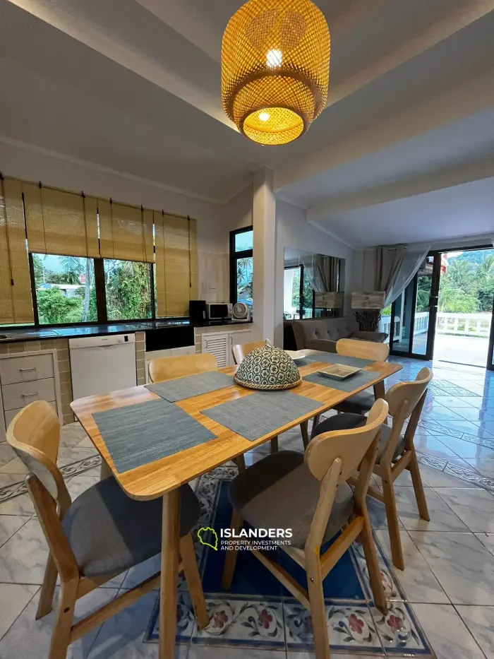 Villa de piscine confortable de 2 chambres dans une région pittoresque de l'île (Cheong Mon)