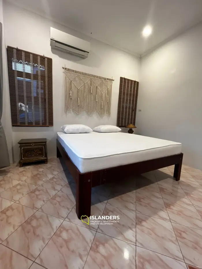 Villa de piscine confortable de 2 chambres dans une région pittoresque de l'île (Cheong Mon)