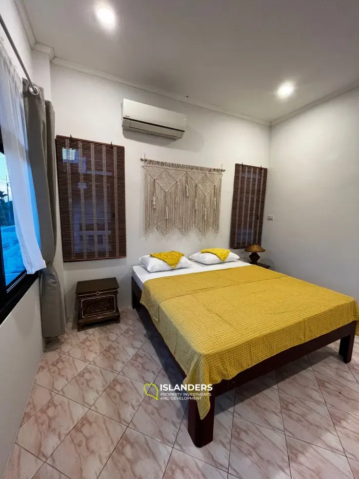 Villa de piscine confortable de 2 chambres dans une région pittoresque de l'île (Cheong Mon)