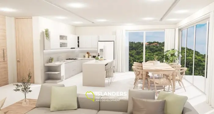 4-спальная вилла с бассейном в удобном для доступа районе (Чонг Мон)