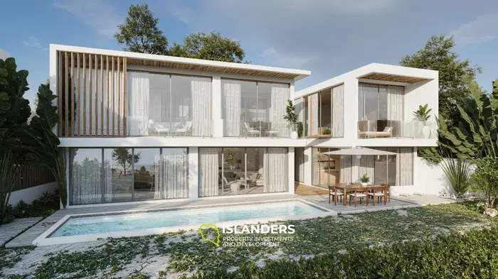 4-спальная вилла с бассейном в удобном для доступа районе (Чонг Мон)