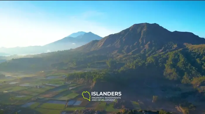 Кинтамани, земля с проектом спа для бутикового отеля с рестораном.