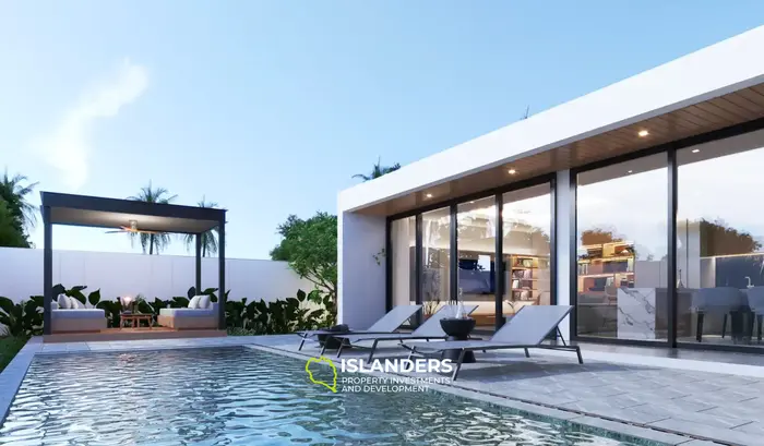 3-bdrm pool villa with tropical garden (Plai Laem)