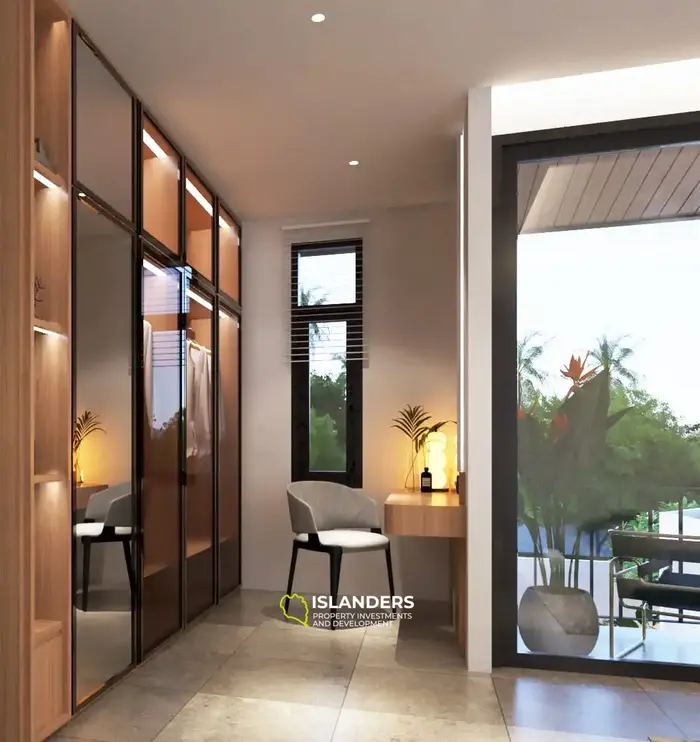 3-bdrm pool villa with tropical garden (Plai Laem)