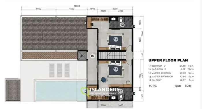 3-bdrm pool villa with tropical garden (Plai Laem)