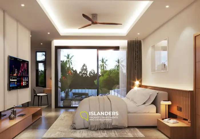 3-bdrm pool villa with tropical garden (Plai Laem)