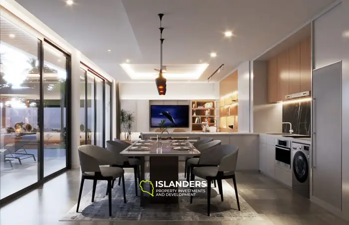 3-bdrm pool villa with tropical garden (Plai Laem)